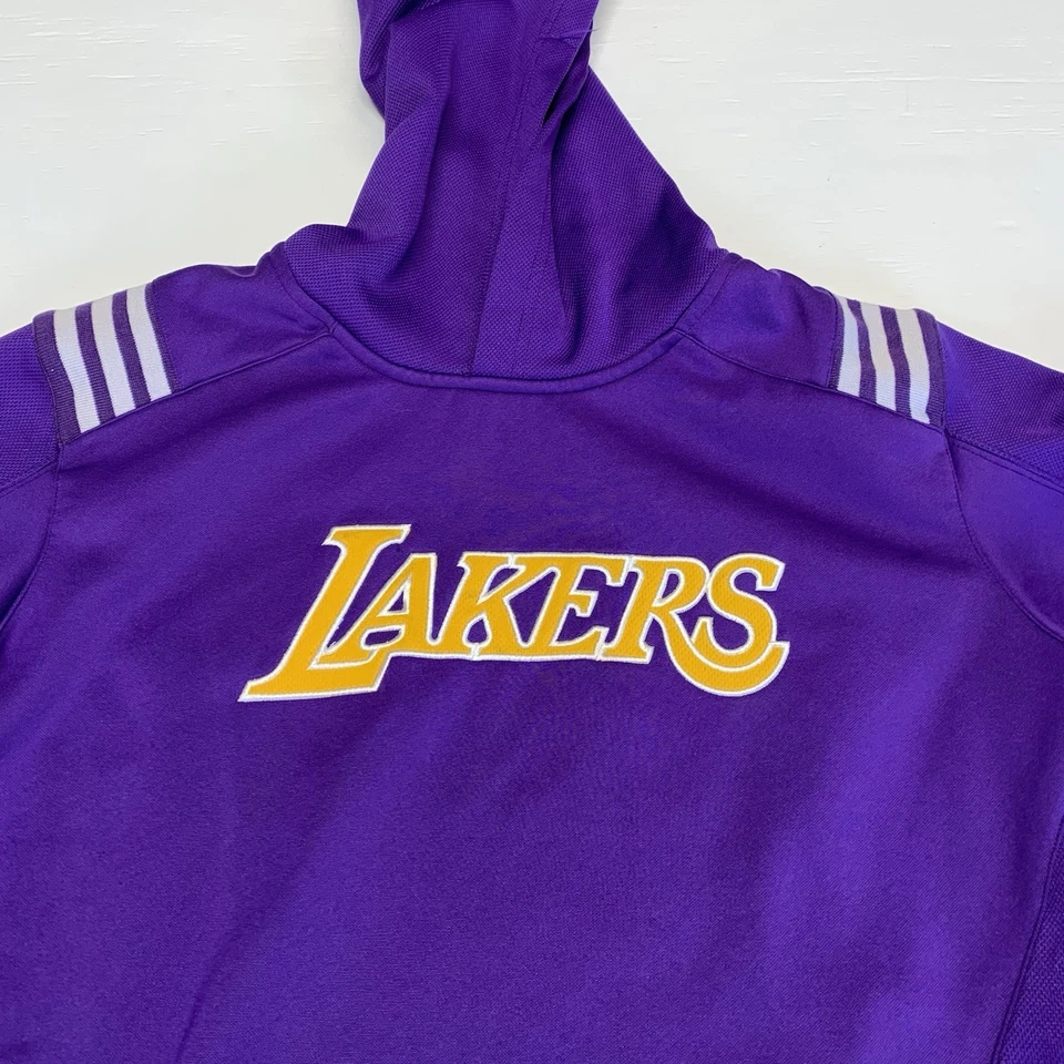 Sudadera con Capucha Los Angeles Lakers Juvenil XL NBA Baloncesto Adidas Pullover Foto 2 de 4