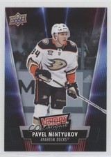 2024 Upper Deck Spring Expo Victory Black Rookies Pavel Mintyukov #V-25 qv2