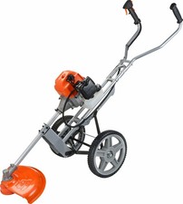 52cc Wheeled Petrol Grass Strimmer 2 Stroke Recoil Start