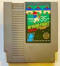 10-Yard Fight (Nintendo NES, 1985) – Black Box Sports Series – 5-Screw Cart Only