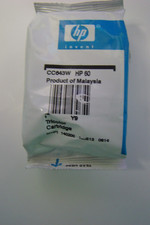 New Genuine HP 60 CC643W Tri-Color Ink Cartridge No Box Sealed Bag OEM