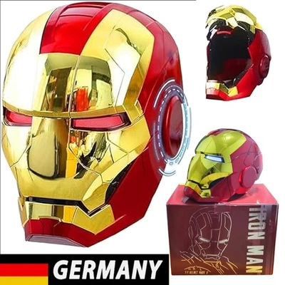 CP-AUTO Iron Man 1:1 Helm MK5 Autoking Vollautomatisch Voicecontrol Fernbedienung