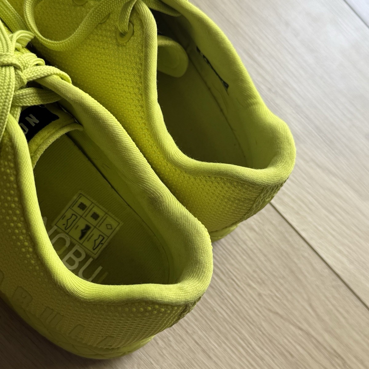 Nobull Turf Trainer Neon Green Yellow Women 9.5 Men