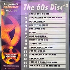 29 60'S   BASELINE   LEGENDS   KARAOKE  CDGS LOT AV