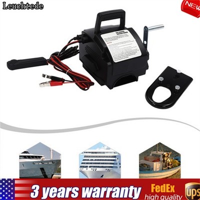 Portable Electric Winch 12V 2000LBS Steel Cable ATV UTV Wireless Remote Control
