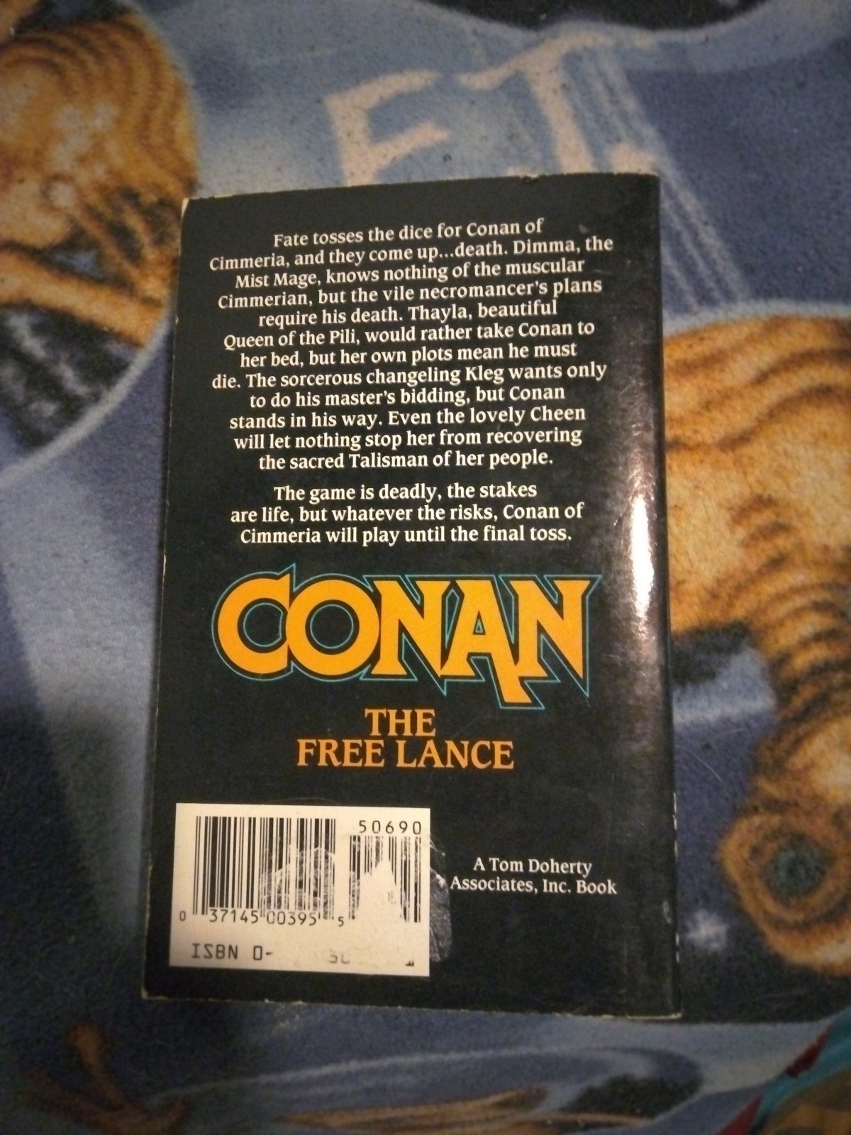 Conan the Free Lance Steve Perry TOR 1st Vintage Paperback 1990 Fantasy Book