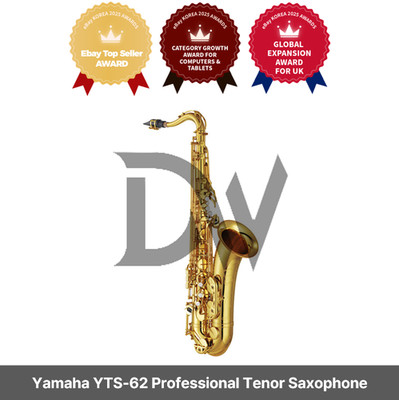 Yamaha YTS-62 Professional Tenor Saxophone Full Package (Pro-Level)