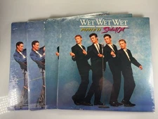 Lot Of 4 Wet Wet Wet - Popped In Souled Out - (1987, LP) New Sealed! Phonogram