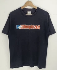 Limp Bizkit band 90s Logo Rare Design Basic Black Unisex T shirt NH21217