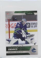 2020-21 Topps Now NHL Stickers /606 Thatcher Demko #19 2o7