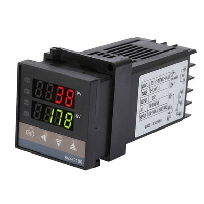 0 ~1300  Alarm REX C100 Digital LED PID Temperature Controller Thermostat Kit