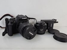 Canon EOS 2000D 24.1MP Camera 18-55mm  50mm Lens AM1093457 