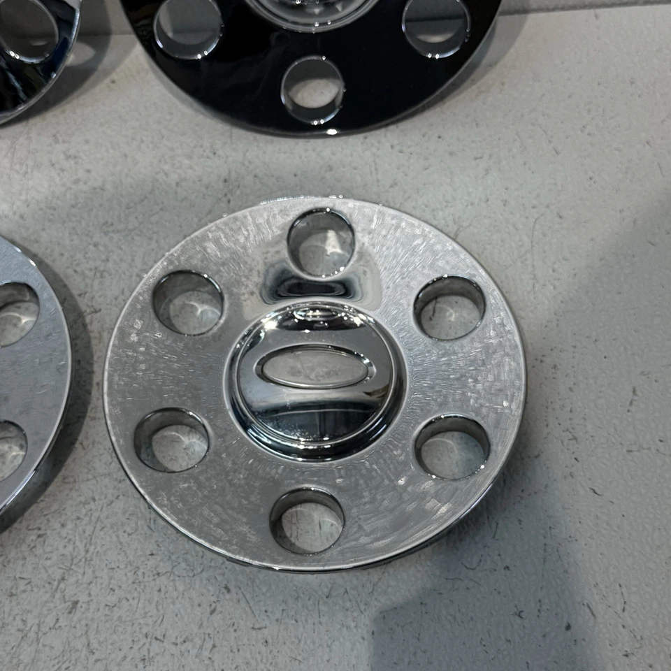 Tampas centrais Ford Expedition F150 2009-2014 (4) OEM cromado de fábrica #7L14-1A096-EB - Imagem 4 de 4