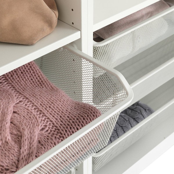IKEA COMPLEMENTO Cesta Malla 50x35 cm Blanco