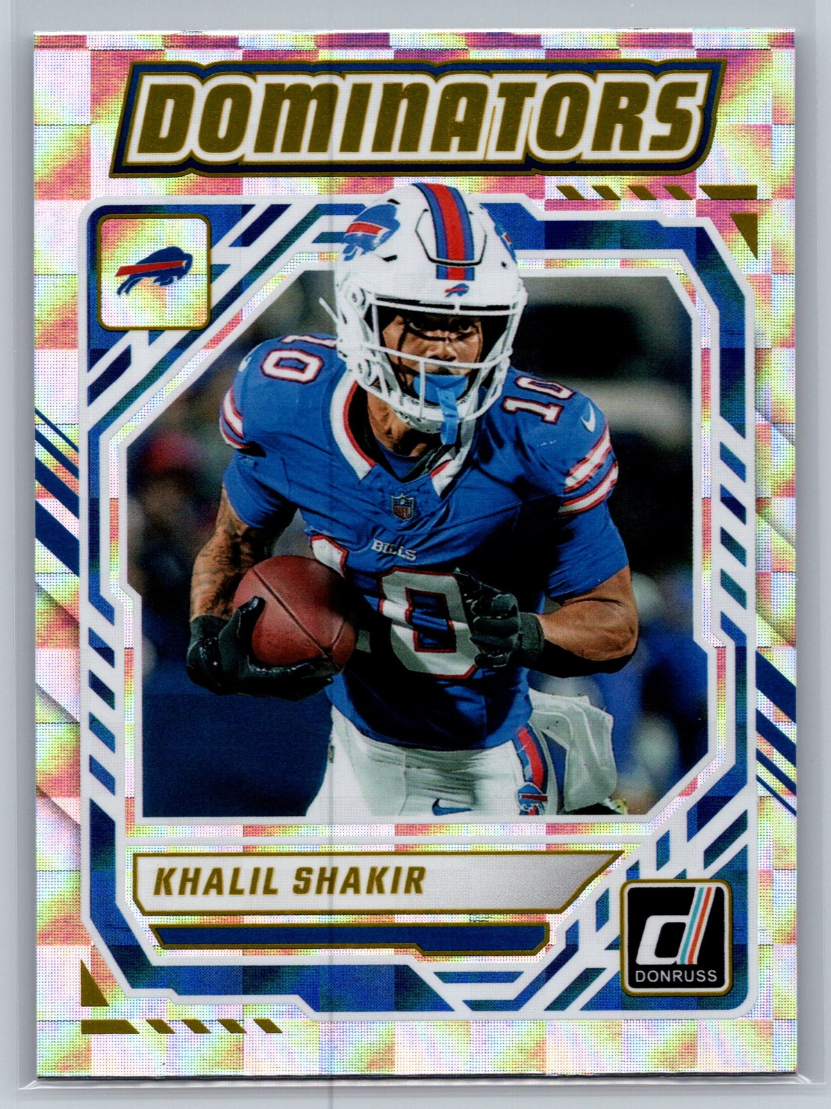 2025 Donruss #DOM-KSR Khalil Shakir Dominators