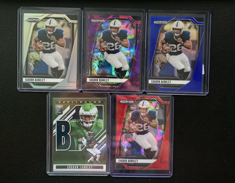 Saquon Barkley 5 Card Lot