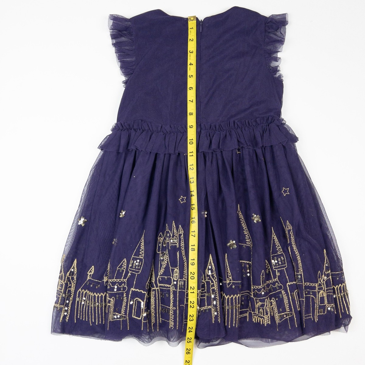 Mini Boden Harry Potter Dress Girls 7-8Y Hogwarts Castle Tulle