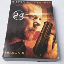 24 Season 5 Kiefer Sutherland DVD *BUY 2 GET 3 FREE*