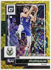 2022-2023 Panini Donruss Optic Gold Wave Prizm Asia /10 Grayson Allen #83 🟡✨️