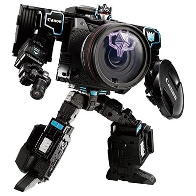 TAKARA TOMY Transformers Canon Nemesis Prime R5 Kamera Roboter Figur NEU JP
