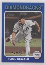 2024 Topps Heritage High Number Dark Blue Border Paul Sewald #524 1i1l