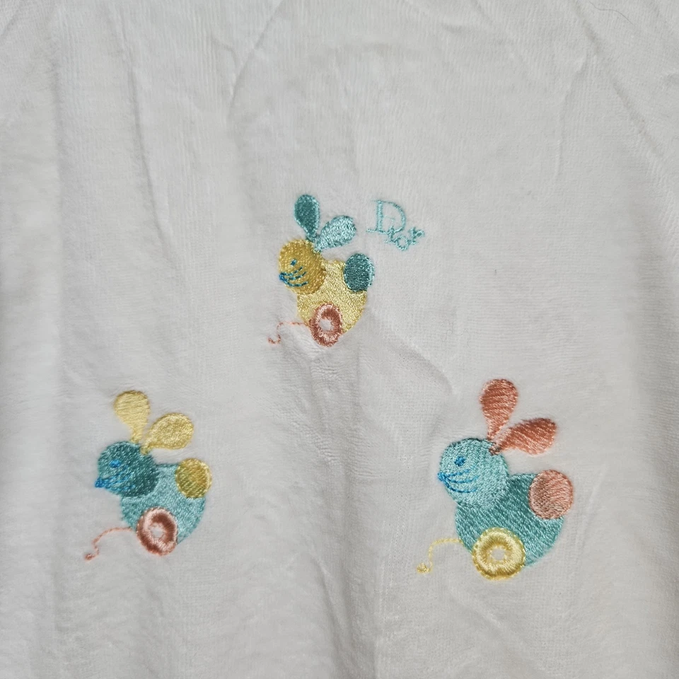 Vintage Baby Dior Pajamas Size 3 Months (Some Staining As Pictured) - Image 2 of 4