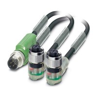 Phoenix Contact - SAC-3P-M12Y/2X0,3-PUR/M12FR2LB - 1669039