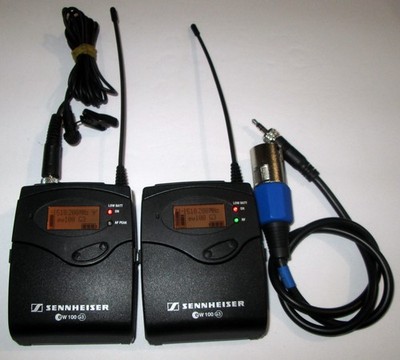 SENNHEISER SK 100 G3, EK 100 G3 A band ME-2 Wireless Transmitter & Receiver
