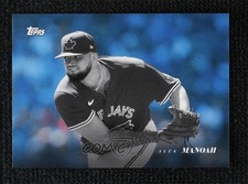 2022 Topps Black & White Background Color 39/49 Alek Manoah #76 10gn