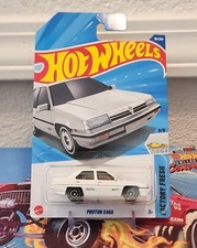 2024 Hot Wheels New White Proton Saga Factory Fresh