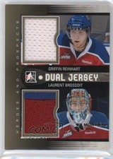 2012-13 ITG Heroes and Prospects Silver Montreal 1/1 Griffin Reinhart #DJ-08 2a8