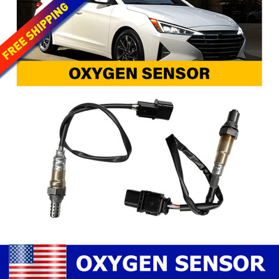 2x Up+Downstream Oxygen O2 Sensors for Hyundai Elantra 2.0L L4 2017 2018 2019 US