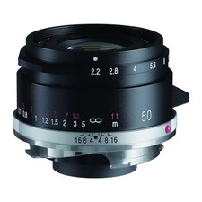 Brand New Voigtlander Color Skopar 50mm f/2.2 VM Black for Leica M