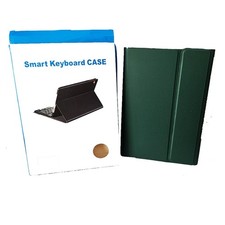 Bluetooth Smart Keyboard Case w/ Detachable Wireless Keyboard PU Leather Cover