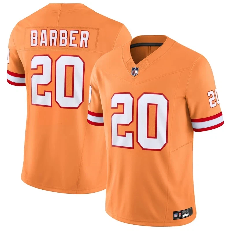 NWT Men's Buccaneers 2025 Orange Retro Game Jersey