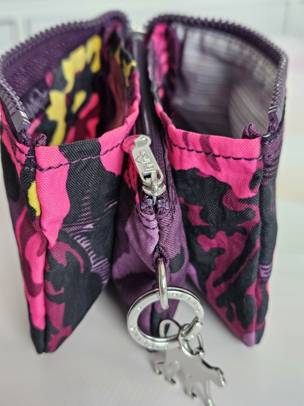 Kipling Multicoloured Creativity S Purse With Met… - image 5