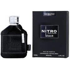 Nitro Black Pour Homme by Dumont Paris 3.4 oz EDP Cologne for Men New In Box