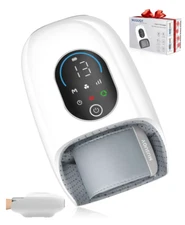 Hand Massager with Heat and Compression – Full-Hand & Wrist Coverage-OB