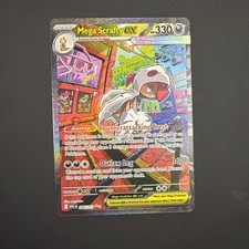 POKEMON TCG MEGA SCRAFTY EX ASCENDED HEROES 285/217 HOLO SIR NM