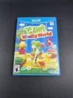 Yoshi's Woolly World (Nintendo Wii U, 2015) Complete CLEAN DISC