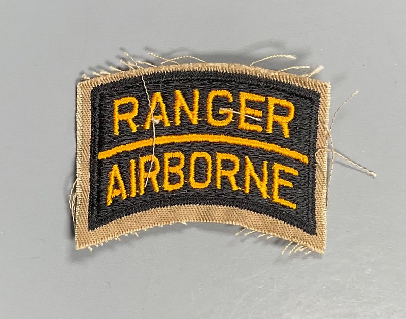 US Army 1950’s Ranger Airborne Patch  with Cut Edges