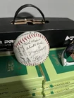 World Series 1980 Autographed Baseball Larry Bowa Tug McGraw Bob Boone
