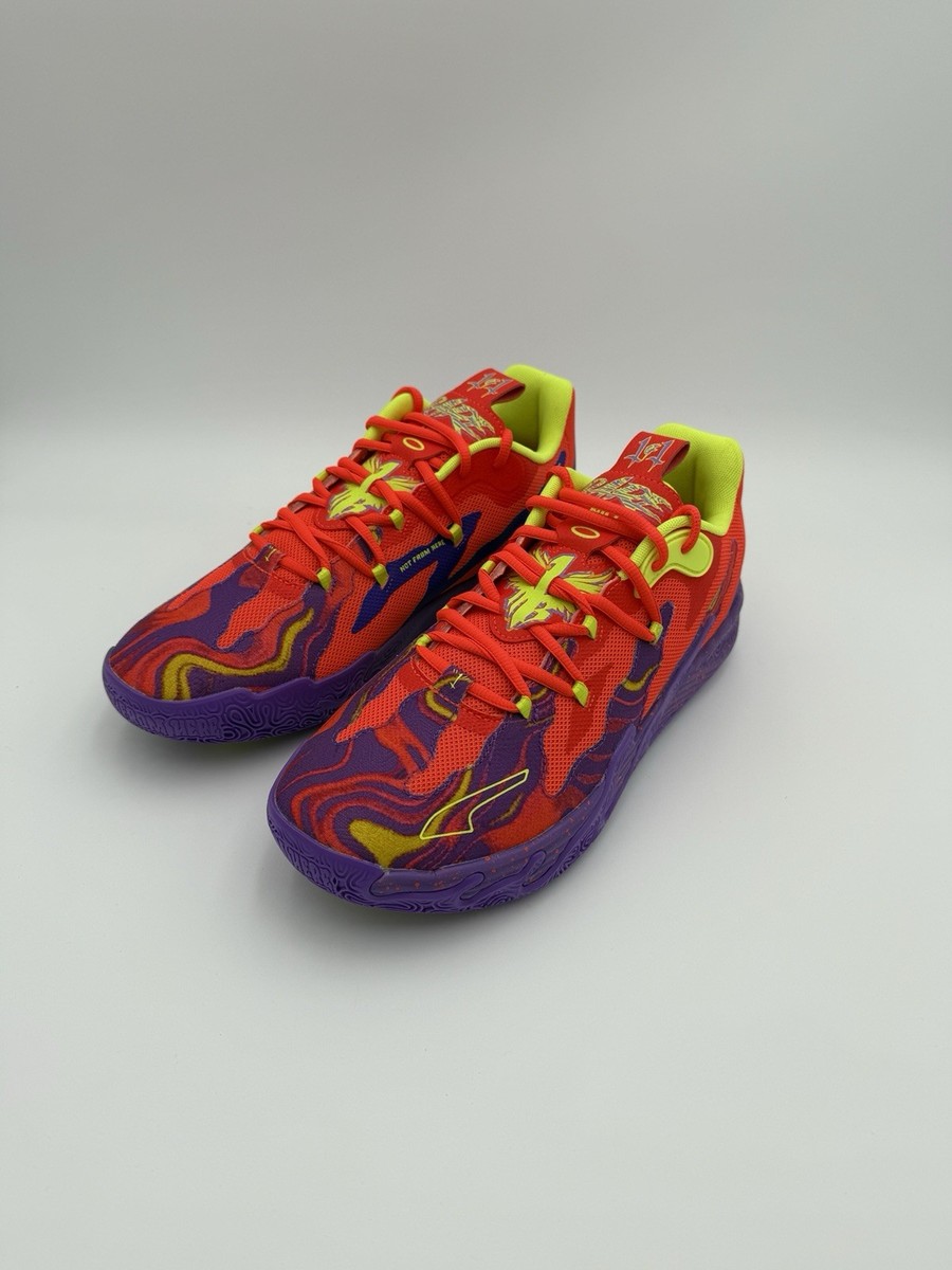 PUMA Men's x LAMELO BALL MB.03 Lo Lava Basketball Shoes
