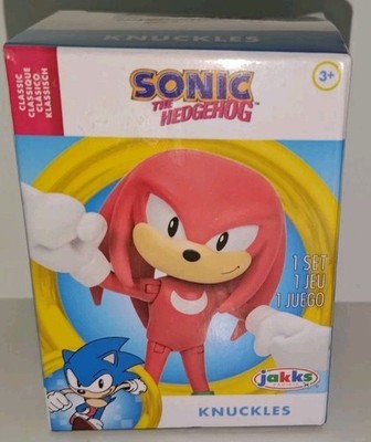 Sonic The Hedgehog KNUCKLES *NEW IN BOX* 2.5'' Figure Jakks Pacific 2023 Toy