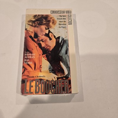 Le Boucher (VHS)  Claude Chabrol French 1969 Vintage