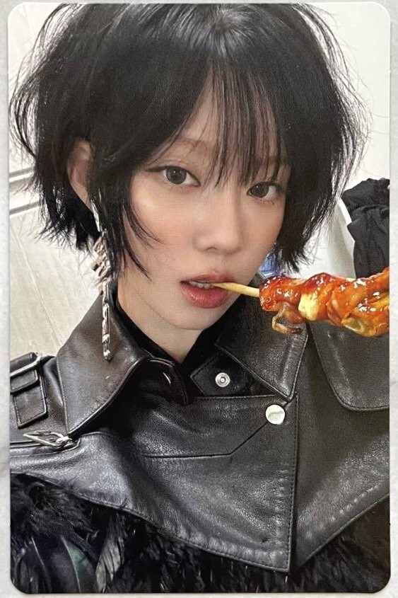 aespa WINTER Whiplash Warner Music Official Photocard Photo card