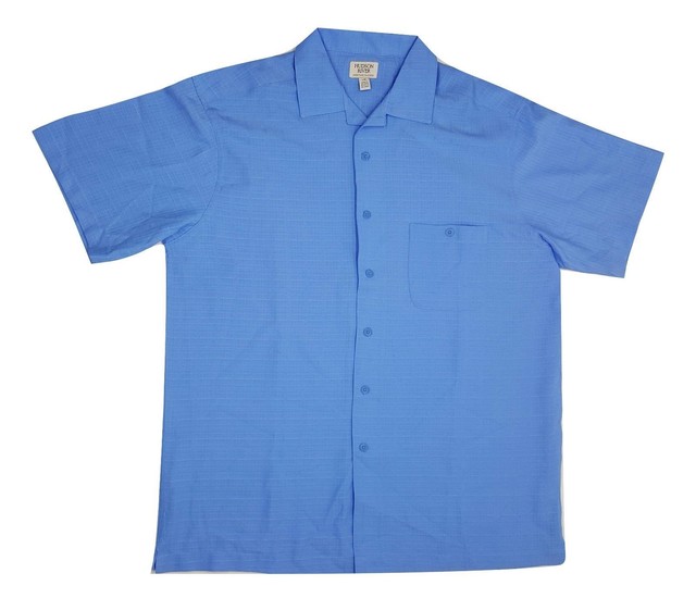 Hudson River Men's Short Sleeve Button 