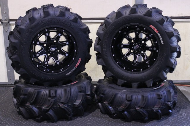 HONDA RANCHER 420 SRA 25" EXECUTIONER ATV TIRE & STI HD4 WHEEL KIT SRA1CA | eBay