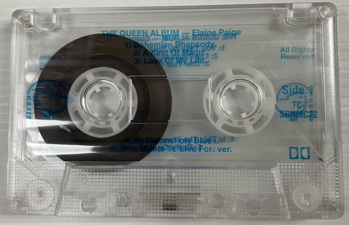 Elaine Paige The Queen Album Music Cassette Tape TC-VAC-701617 Virgin 1988 OG - Picture 23 of 24