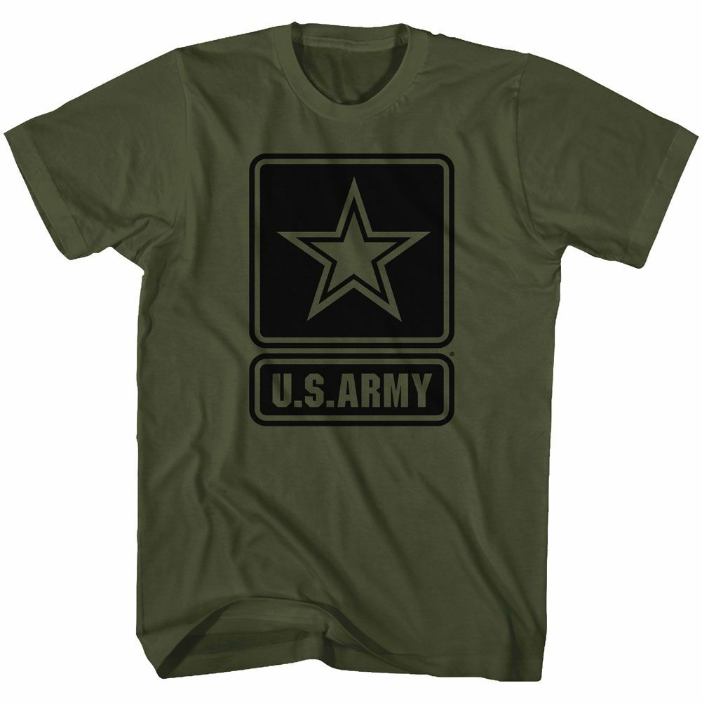 Army Logo Military Green Adult T-Shirt | eBay